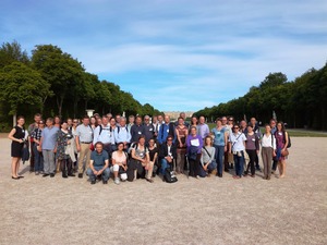 The project partners in the garden of Versailles, France. Photo: Yohan Lecuona, INRA Transfer