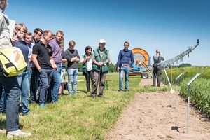 Feldtag in Hamerstorf, Niedersachsen, mit dem Schwerpunkt Grundwasserschutz. Foto: Wolfgang Ehrecke